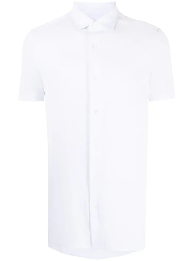 Emporio Armani Emporio Armani 短袖ポプリンシャツの商品画像