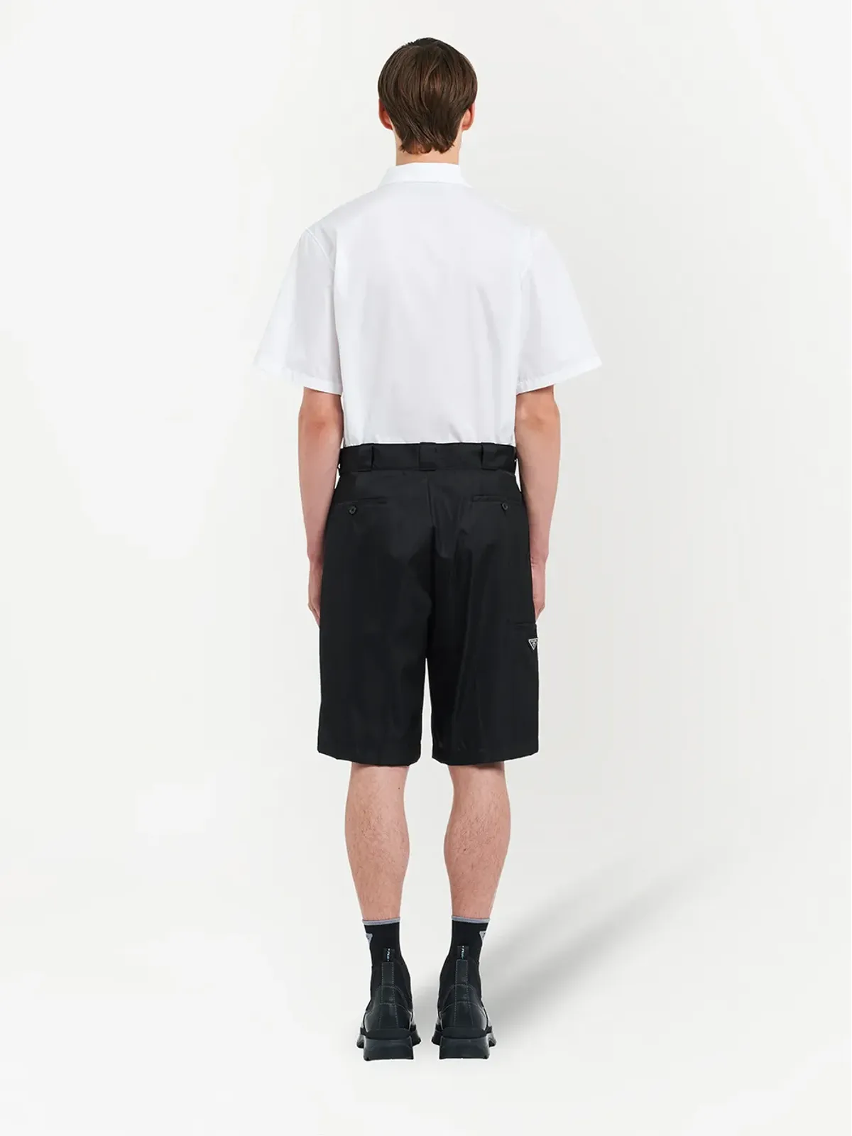 Prada Re-Nylon Bermuda Shorts - ブラック - 画像4