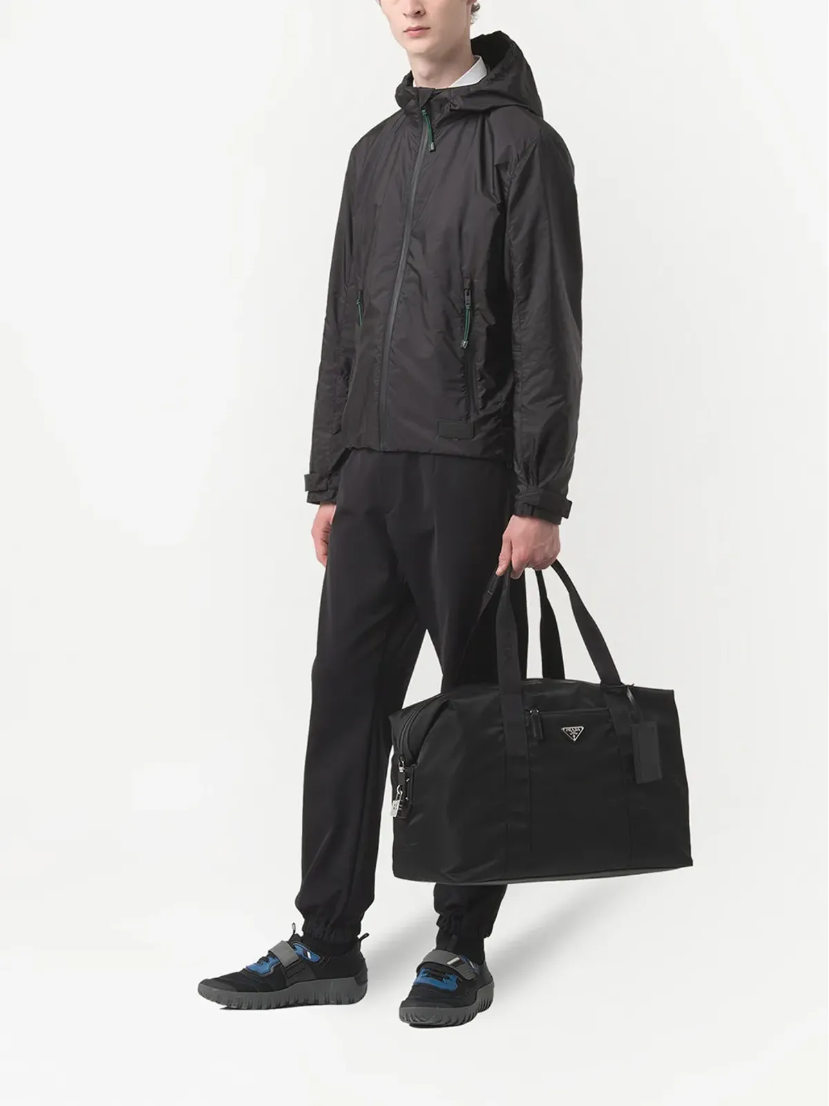 Prada Re-Nylon トライアングルロゴ ホールドオールバッグ - 画像2