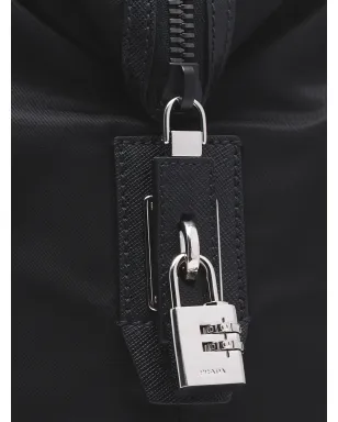 Prada Re-Nylon トライアングルロゴ ホールドオールバッグ - サムネイル4