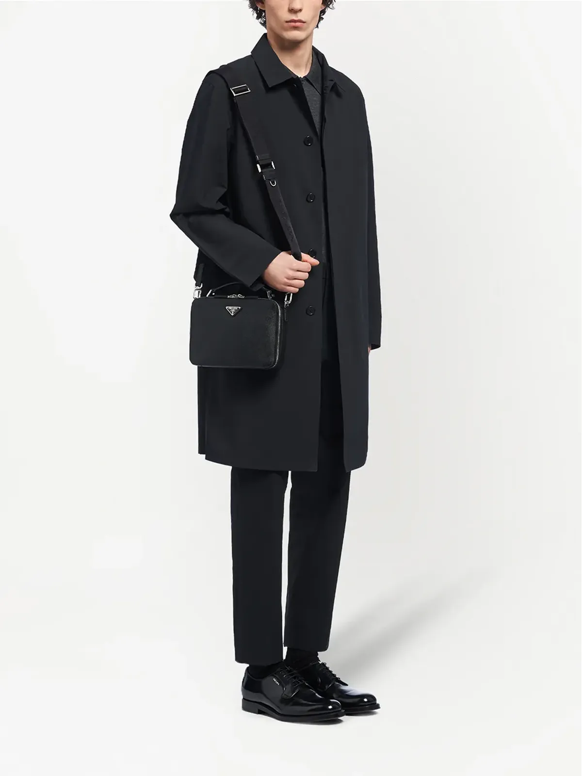 Prada ブリケ サフィアーノレザー バッグ - 画像2