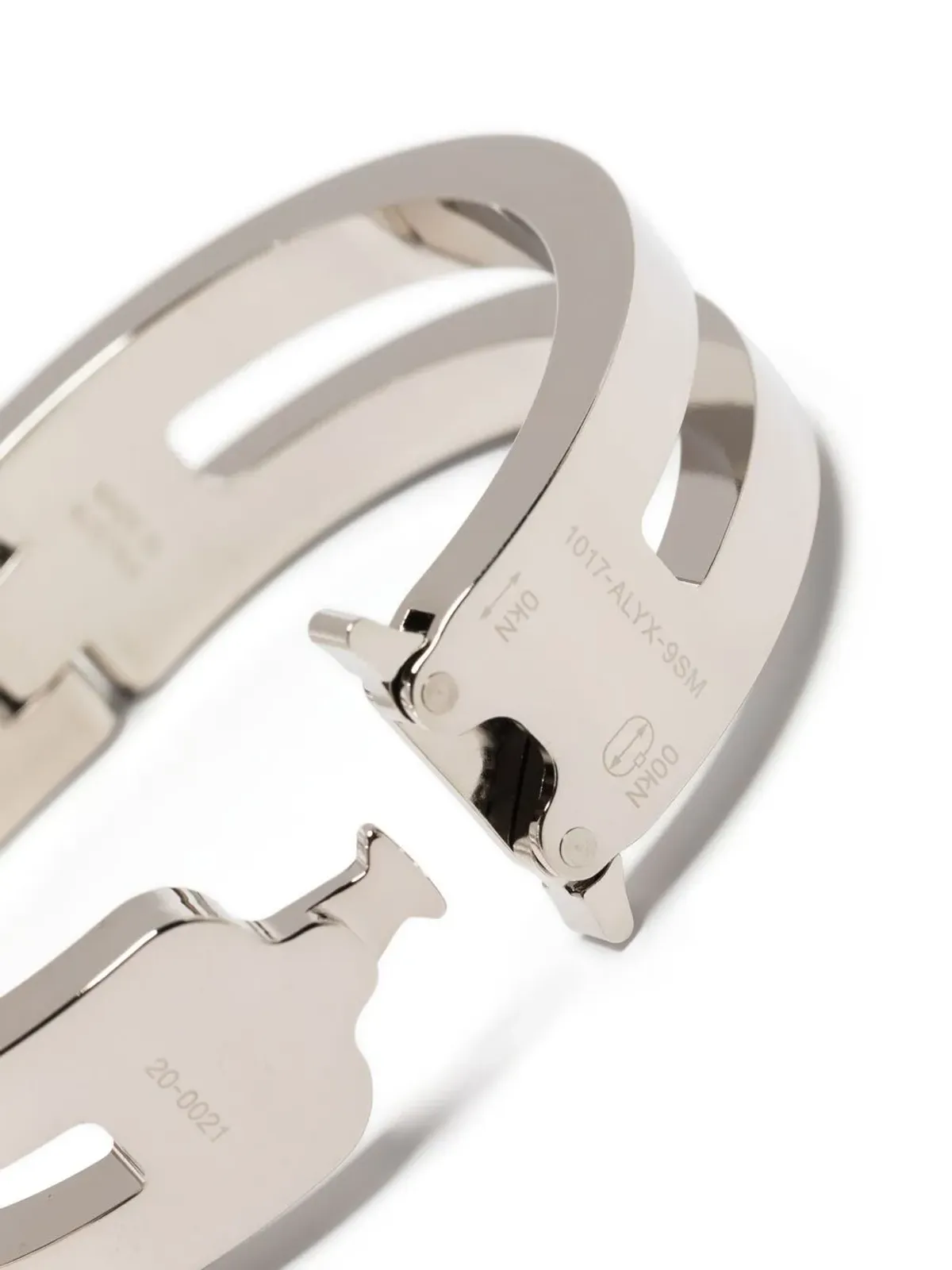 1017 ALYX 9SM ローラーコースター トラック ブレスレット - Silver - 画像3