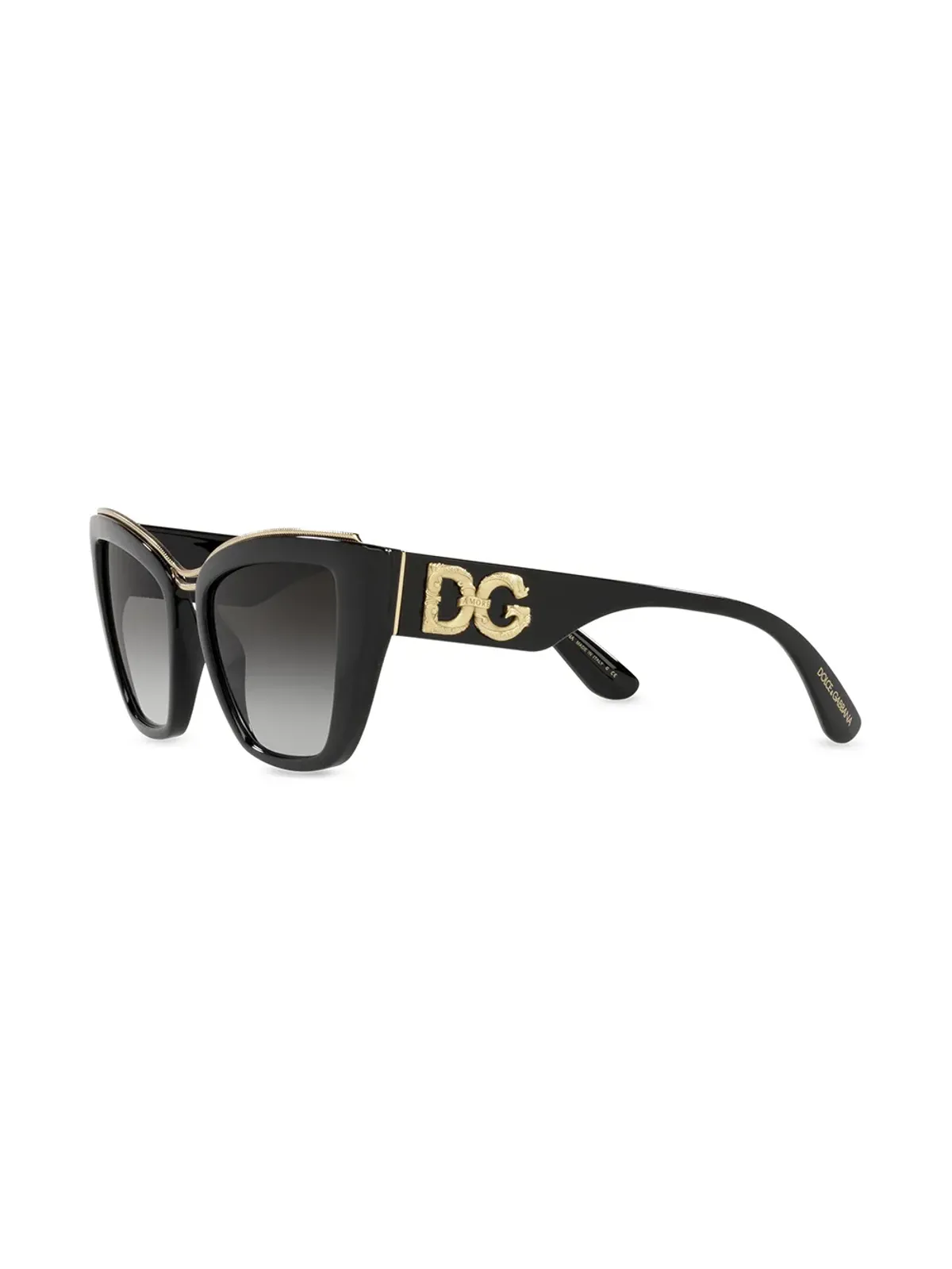 Dolce & Gabbana Eyewear キャットアイサングラス - 画像2