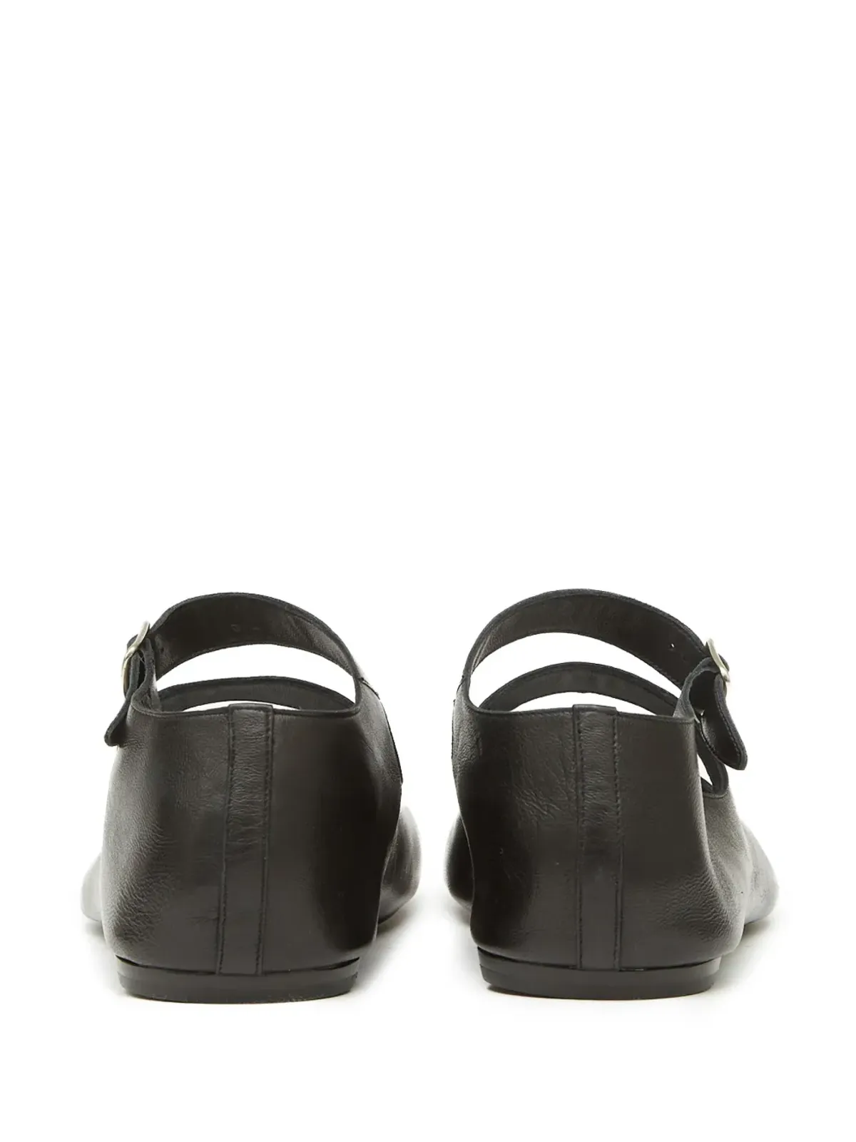 Maison Margiela タビ レザー バレリーナシューズ - 画像3