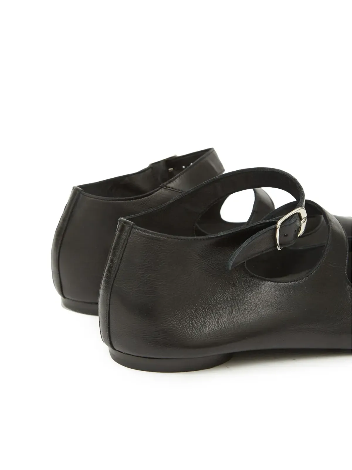 Maison Margiela タビ レザー バレリーナシューズ - 画像4