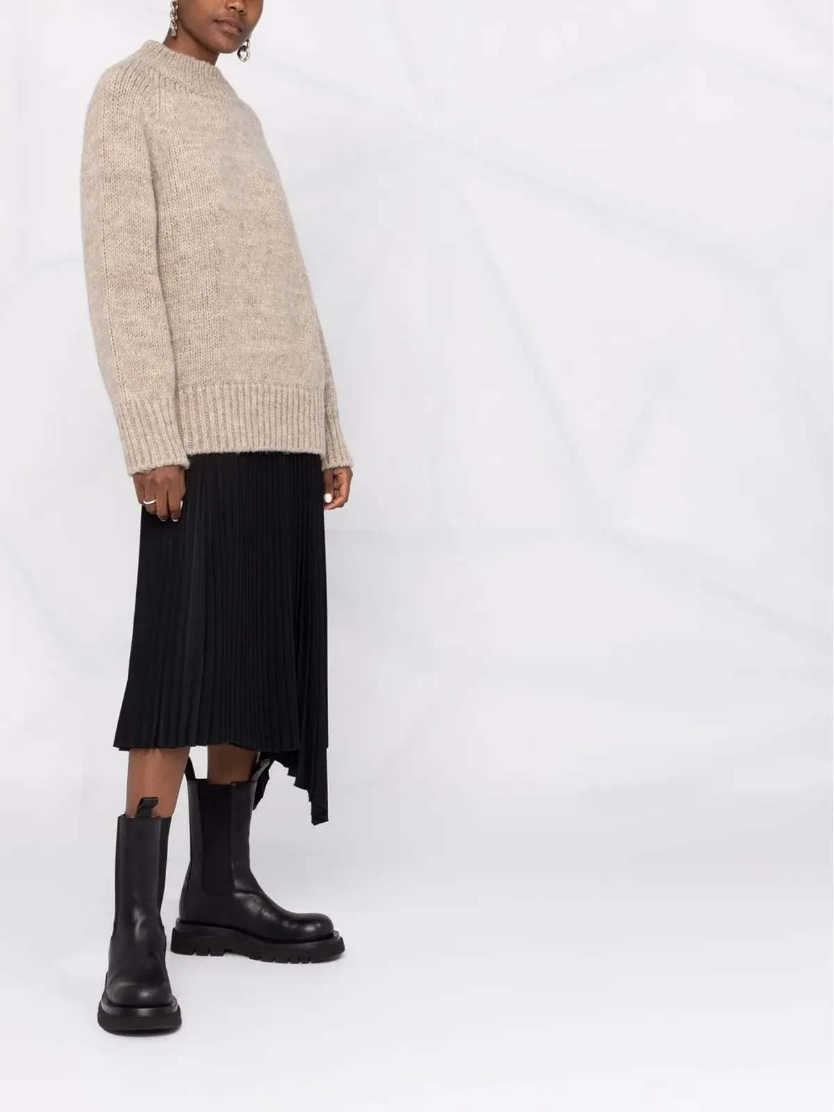 Maison Margiela ハイネック ニットセーター - 画像4