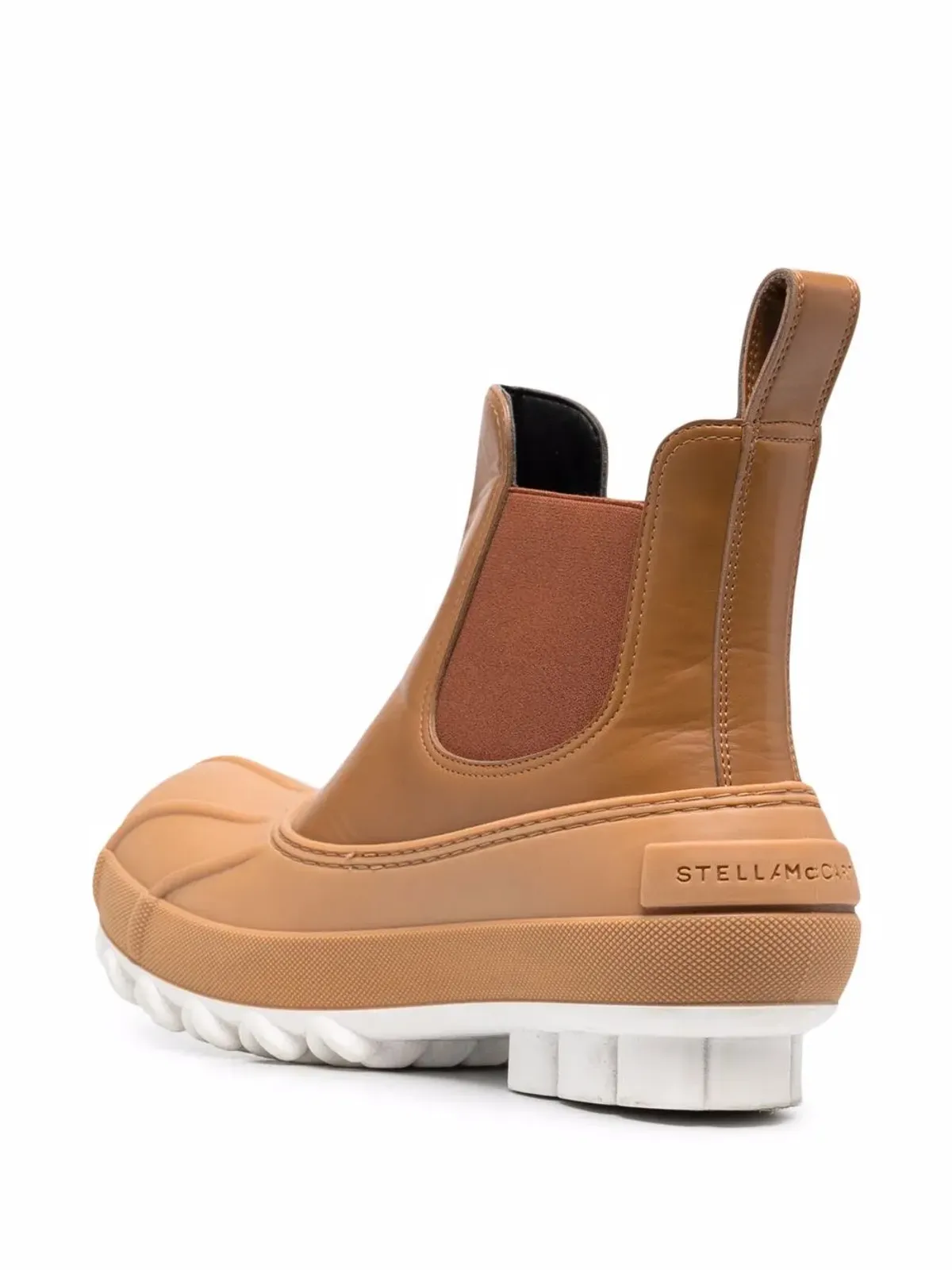 Stella McCartney エラスティケーテッドパネル アンクルブーツ - 画像3