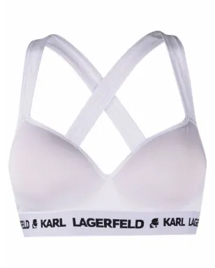 Karl Lagerfeld パッド入りジャージーブラ - サムネイル1