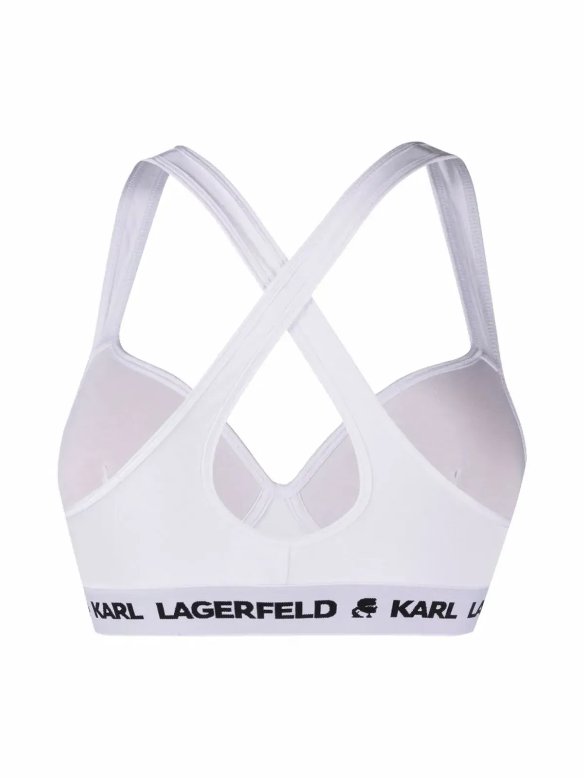 Karl Lagerfeld パッド入りジャージーブラ - 画像2