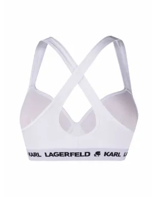 Karl Lagerfeld パッド入りジャージーブラ - サムネイル2