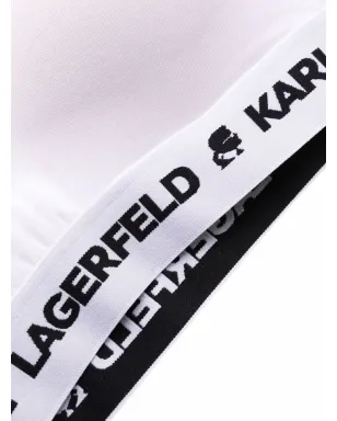 Karl Lagerfeld パッド入りジャージーブラ - サムネイル3