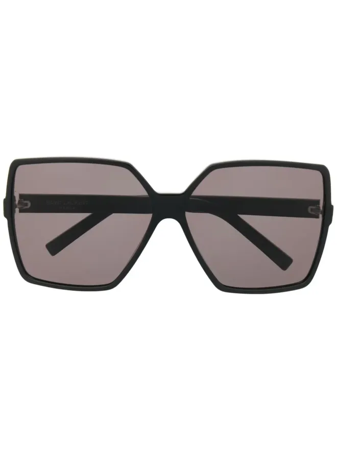 Saint Laurent Eyewear Saint Laurent Eyewear オーバーサイズフレームサングラスの商品画像