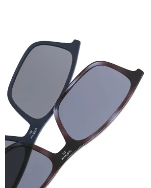 Emporio Armani 長方形フレーム眼鏡 - サムネイル3