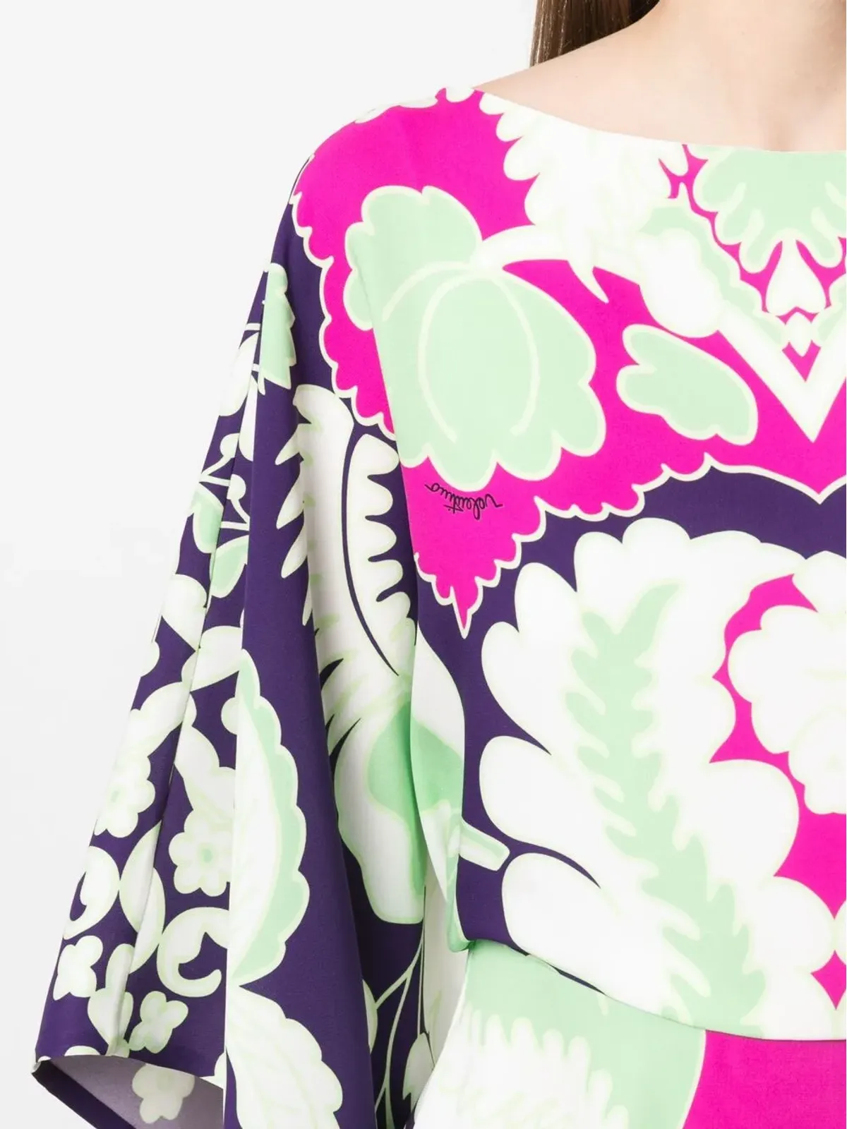 Valentino Garavani World Arazzoプリント ミニドレス - ホワイト - 画像5