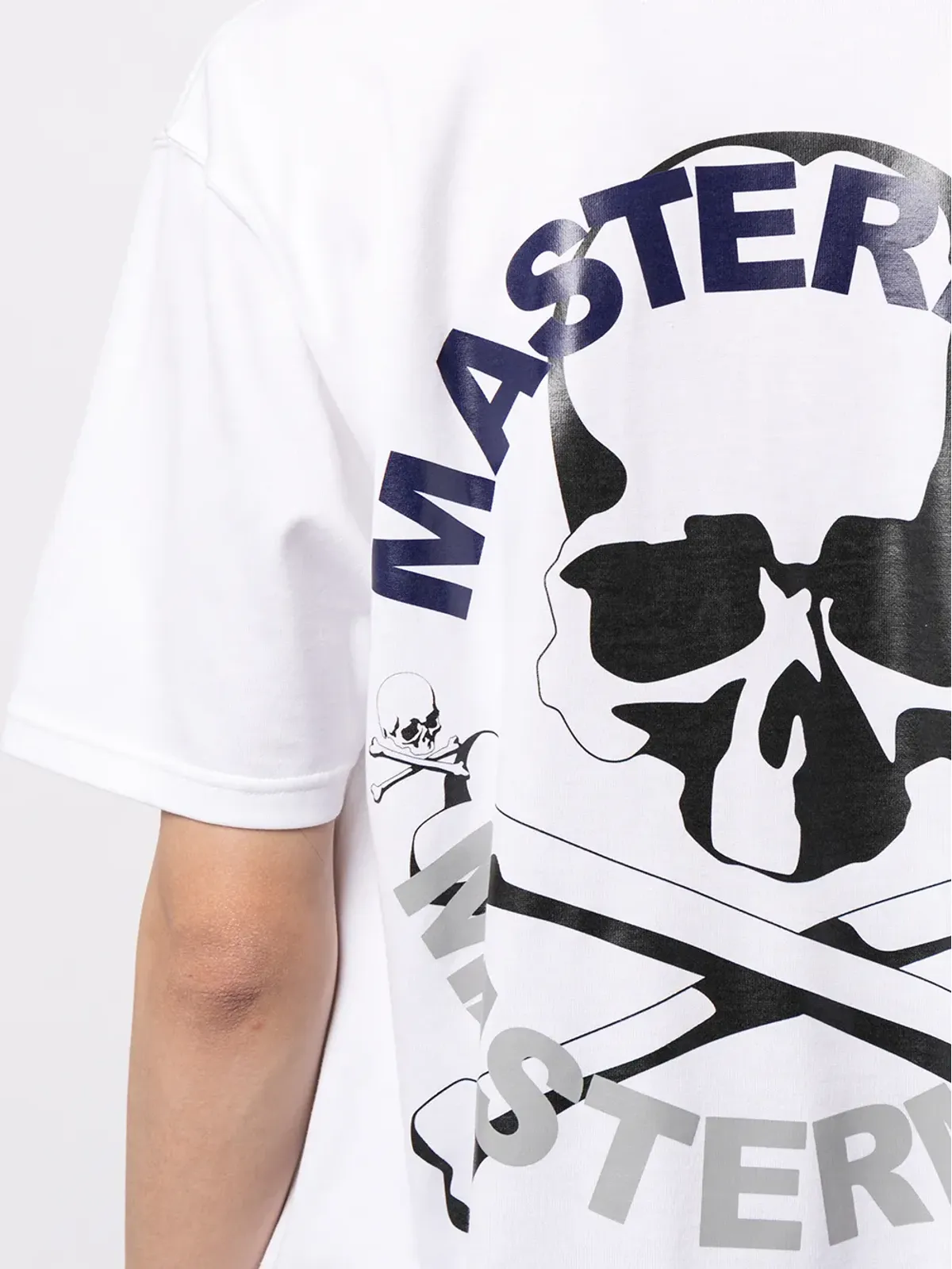 Mastermind Japan ロゴスカルプリント コットン Tシャツ - 画像5