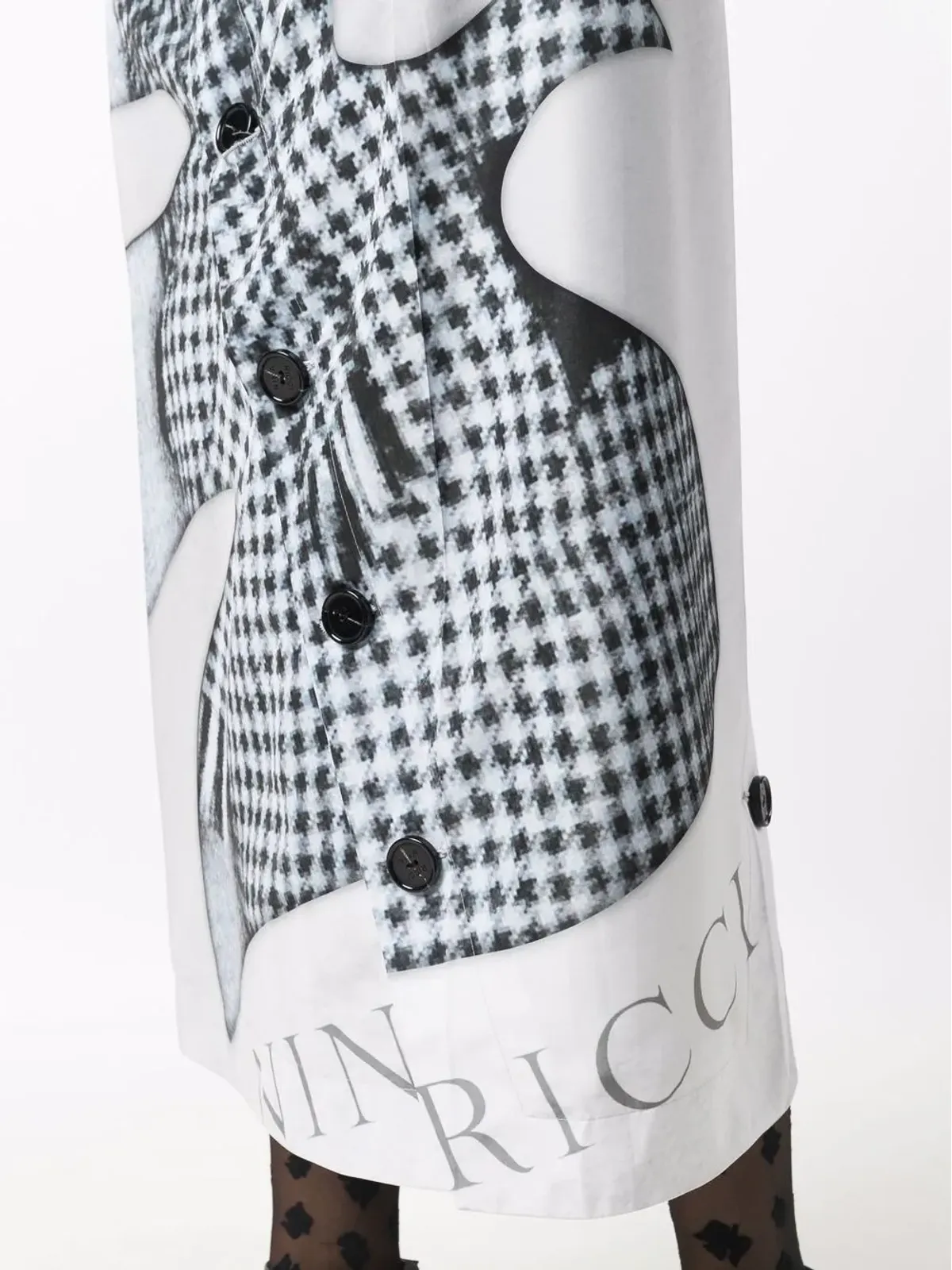 Nina Ricci グラフィックプリント ミディスカート - 画像5