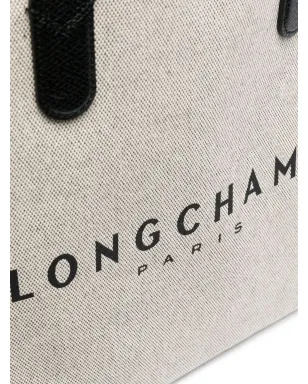 Longchamp ロゴプリントキャンバストート - サムネイル4