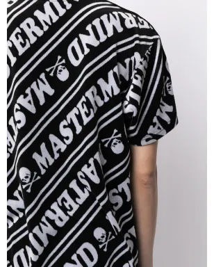 Mastermind Japan ロゴプリント ベロア Tシャツ - サムネイル5