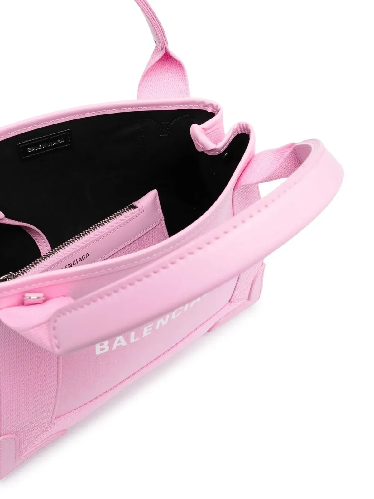 Balenciaga ロゴプリント キャンバス トートバッグ - 画像5