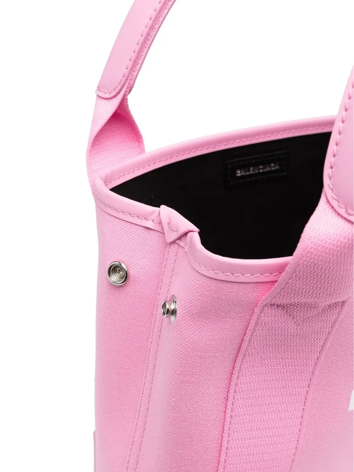 Balenciaga ロゴプリント キャンバス トートバッグ - 画像4