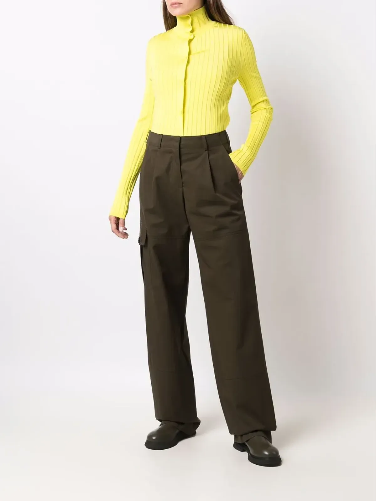 Nina Ricci ワイドレッグカーゴパンツ - 画像2