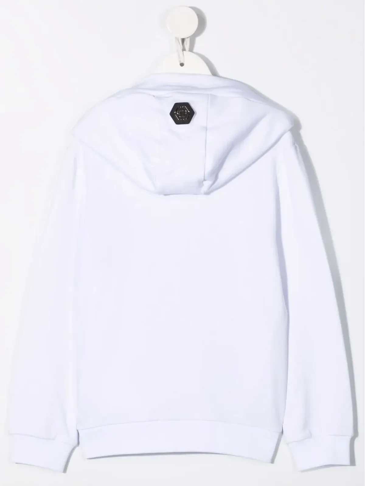 Philipp Plein Junior skull-embellished hoodie - 画像2