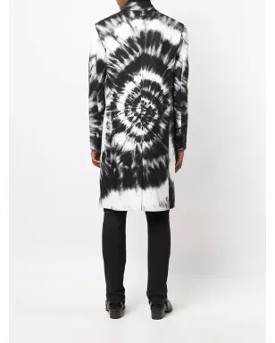 Philipp Plein シングルブレスト タイダイ コート - サムネイル4