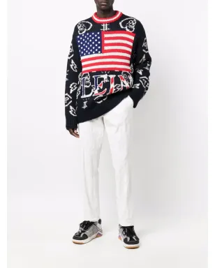 Philipp Plein スカル刺繍パンツ - サムネイル2