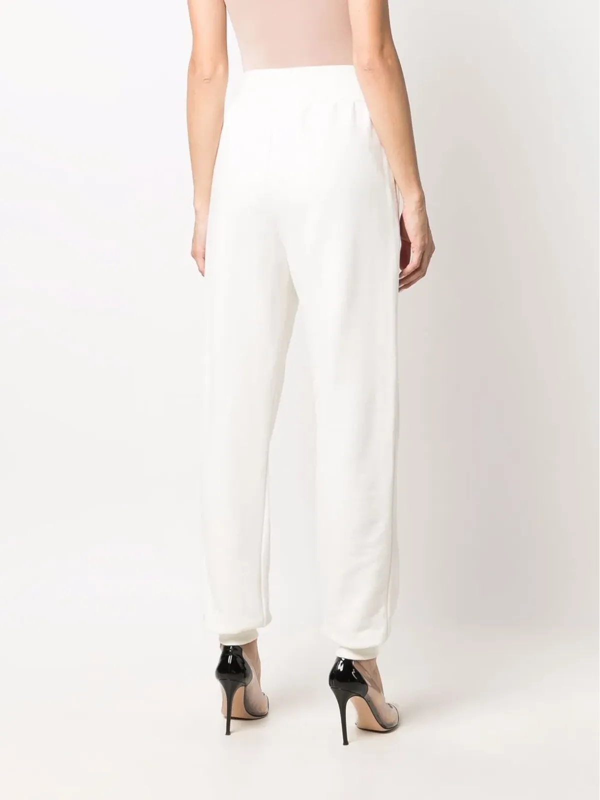 Philipp Plein アイコニックプレイン ハイウエスト トラックパンツ - Neutrals - 画像4