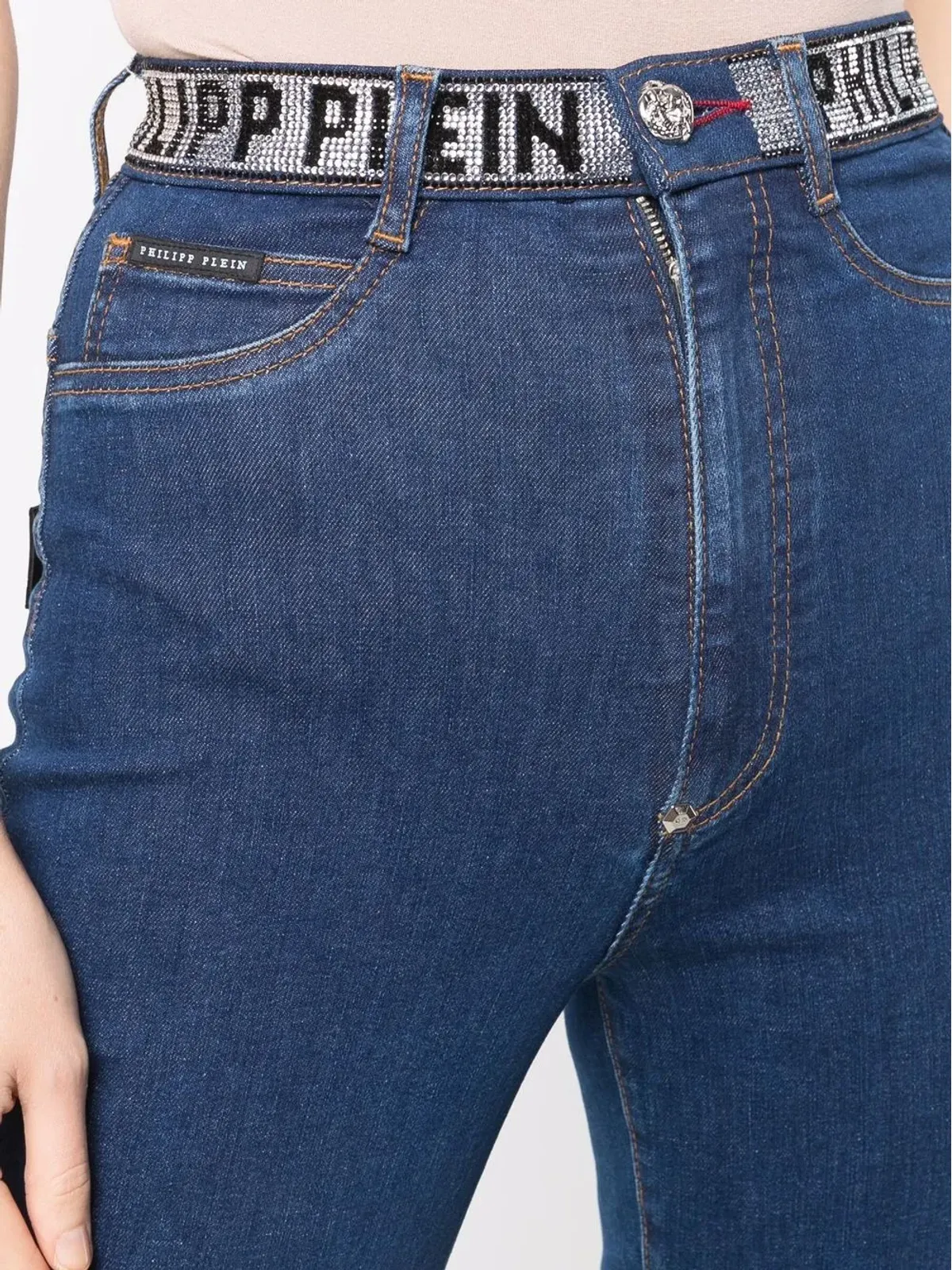 Philipp Plein ロゴ入りスキニージーンズ - 画像5