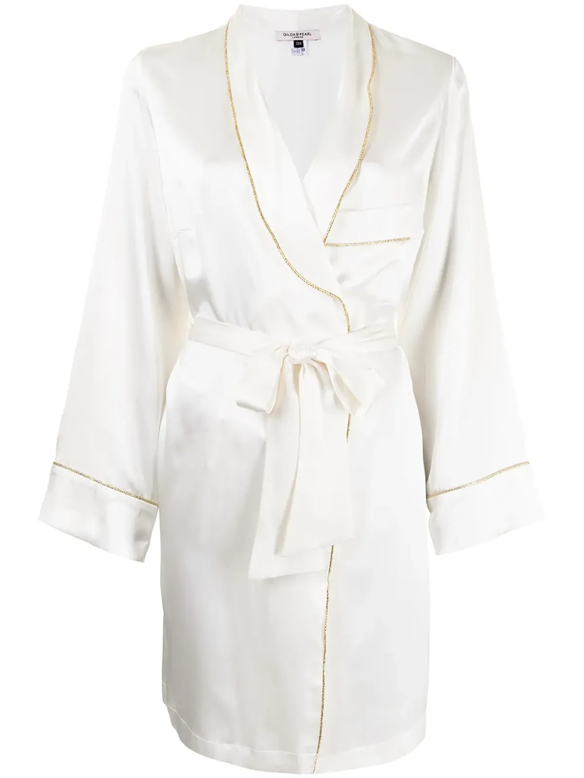 Gilda & Pearl Backstage mini robe - White - 画像1