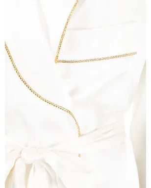 Gilda & Pearl Backstage mini robe - White - サムネイル3