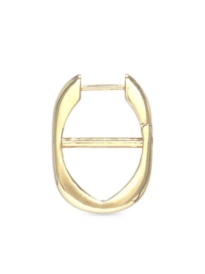 Capsule Eleven Capsule Eleven chain hoop earrings - Goldの商品画像