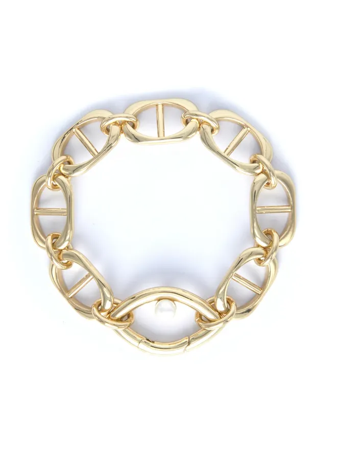 Capsule Eleven Capsule Eleven eye opener capsule link bracelet - Goldの商品画像