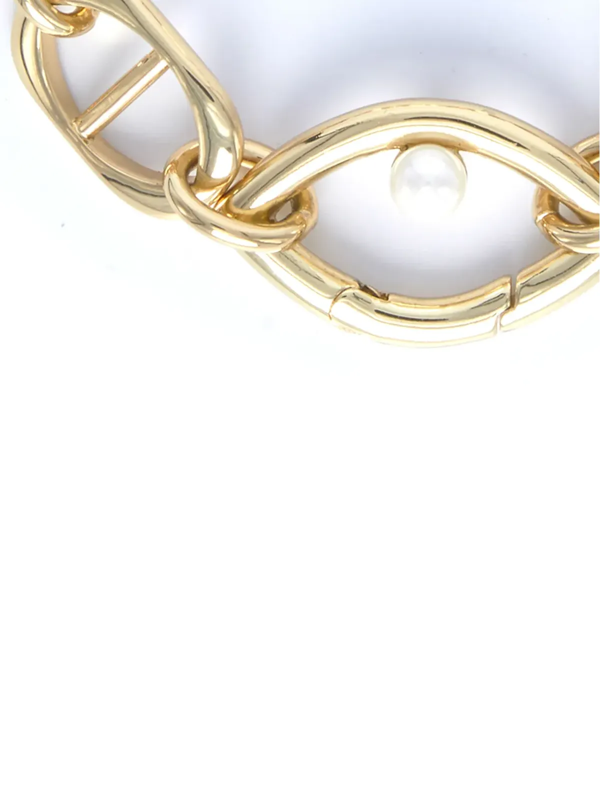 Capsule Eleven eye opener capsule link bracelet - Gold - 画像2