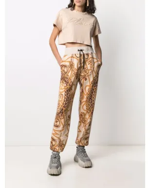 Philipp Plein バロックジャカード フリース スウェットパンツ - サムネイル2