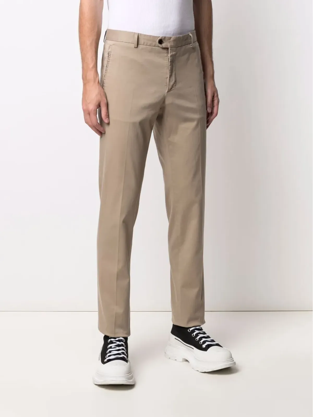 Philipp Plein スリムカット チノパンツ - 画像3