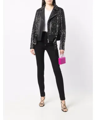 Philipp Plein スーパーハイウエストジーンズ - サムネイル2