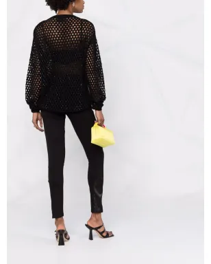 Philipp Plein パネルドコットンレギンス - サムネイル4