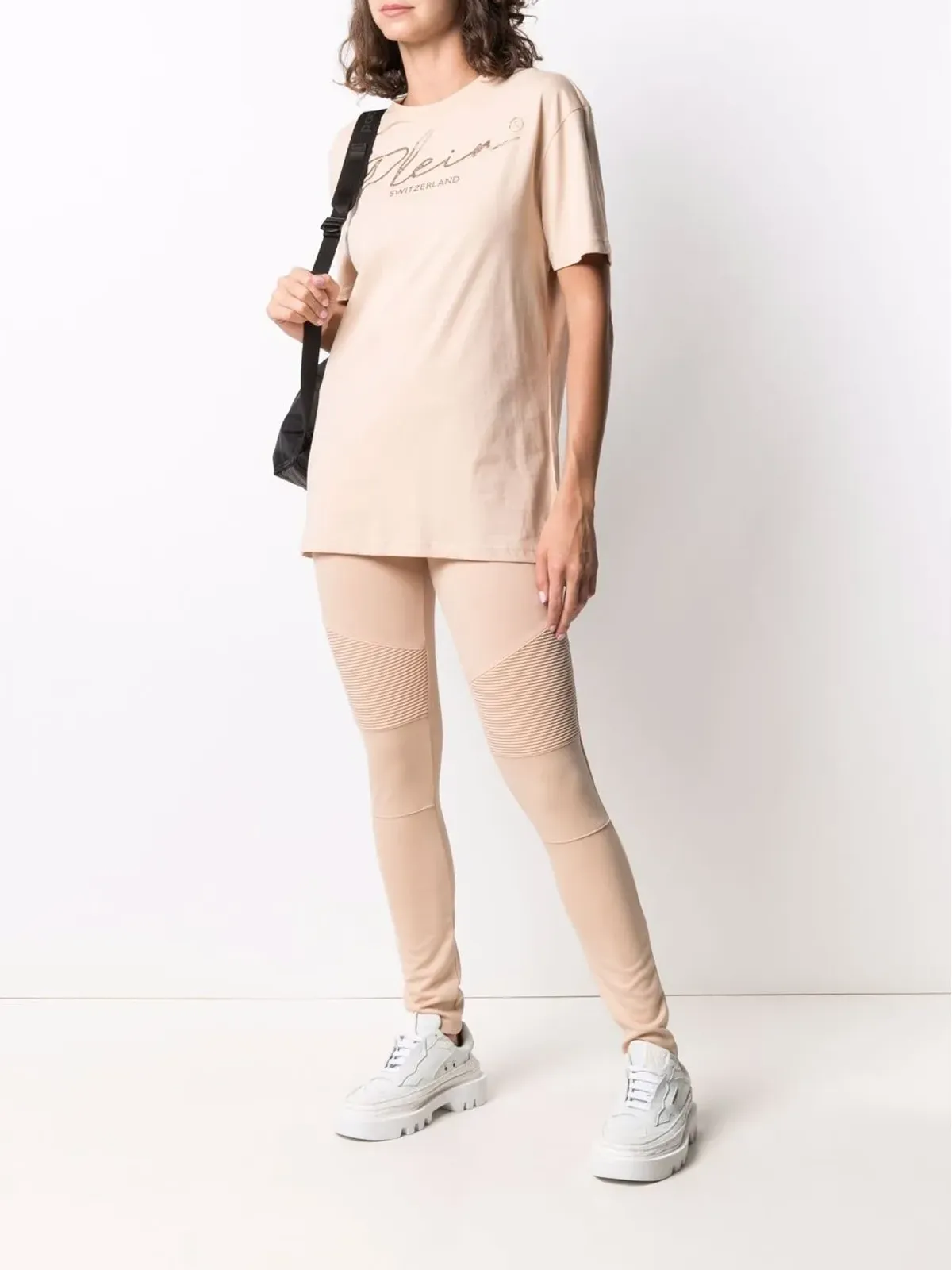 Philipp Plein シグネチャー クリスタル装飾入りTシャツ - 画像2