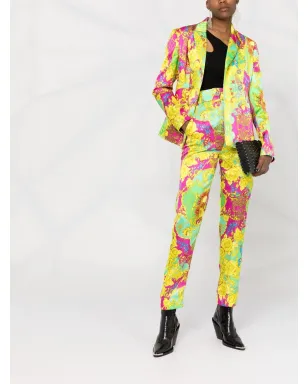 Philipp Plein 新作バロック柄パンツ - Yellow - サムネイル2