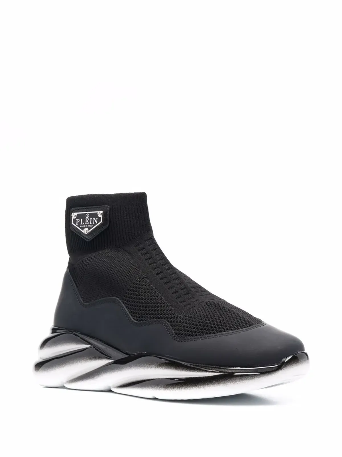 Philipp Plein Skywalker sock sneakers - Black - 画像2