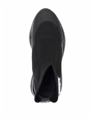 Philipp Plein Skywalker sock sneakers - Black - サムネイル4