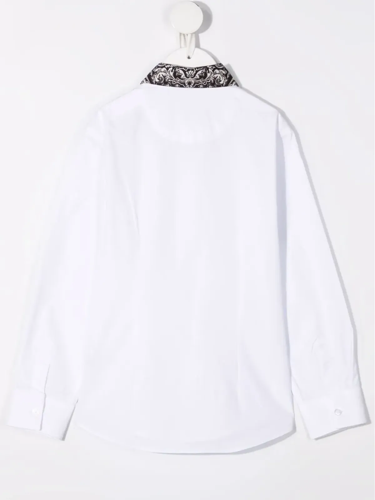 Philipp Plein Junior 新バロック調コントラストカラー シャツ - White - 画像2