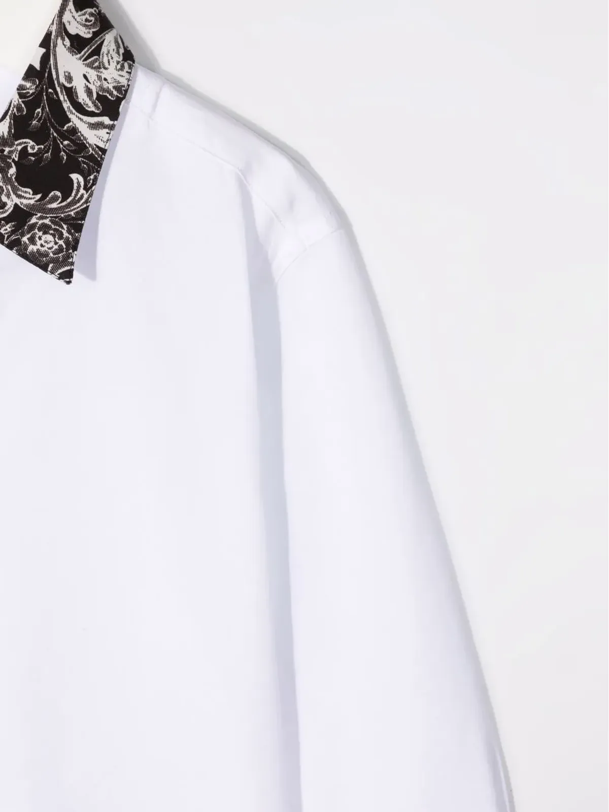 Philipp Plein Junior 新バロック調コントラストカラー シャツ - White - 画像3