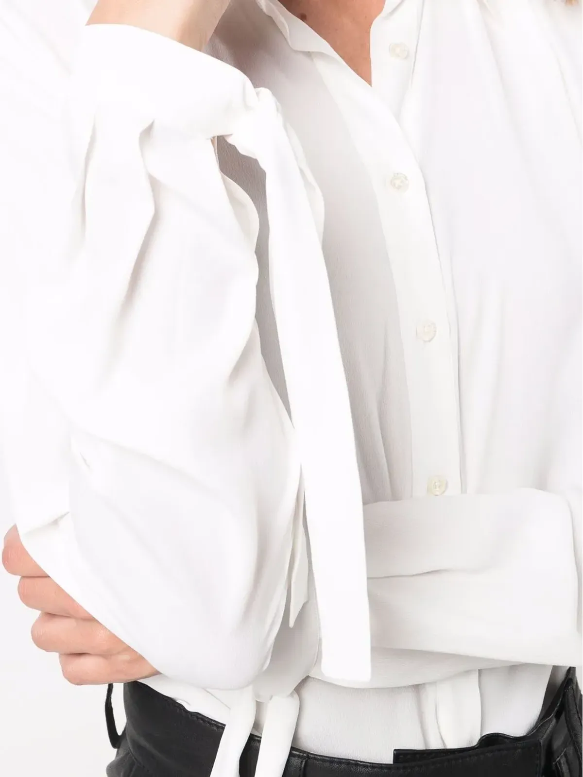 Philipp Plein ボタンダウン シルクシャツ - White - 画像5