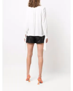 Philipp Plein ボタンダウン シルクシャツ - White - サムネイル4