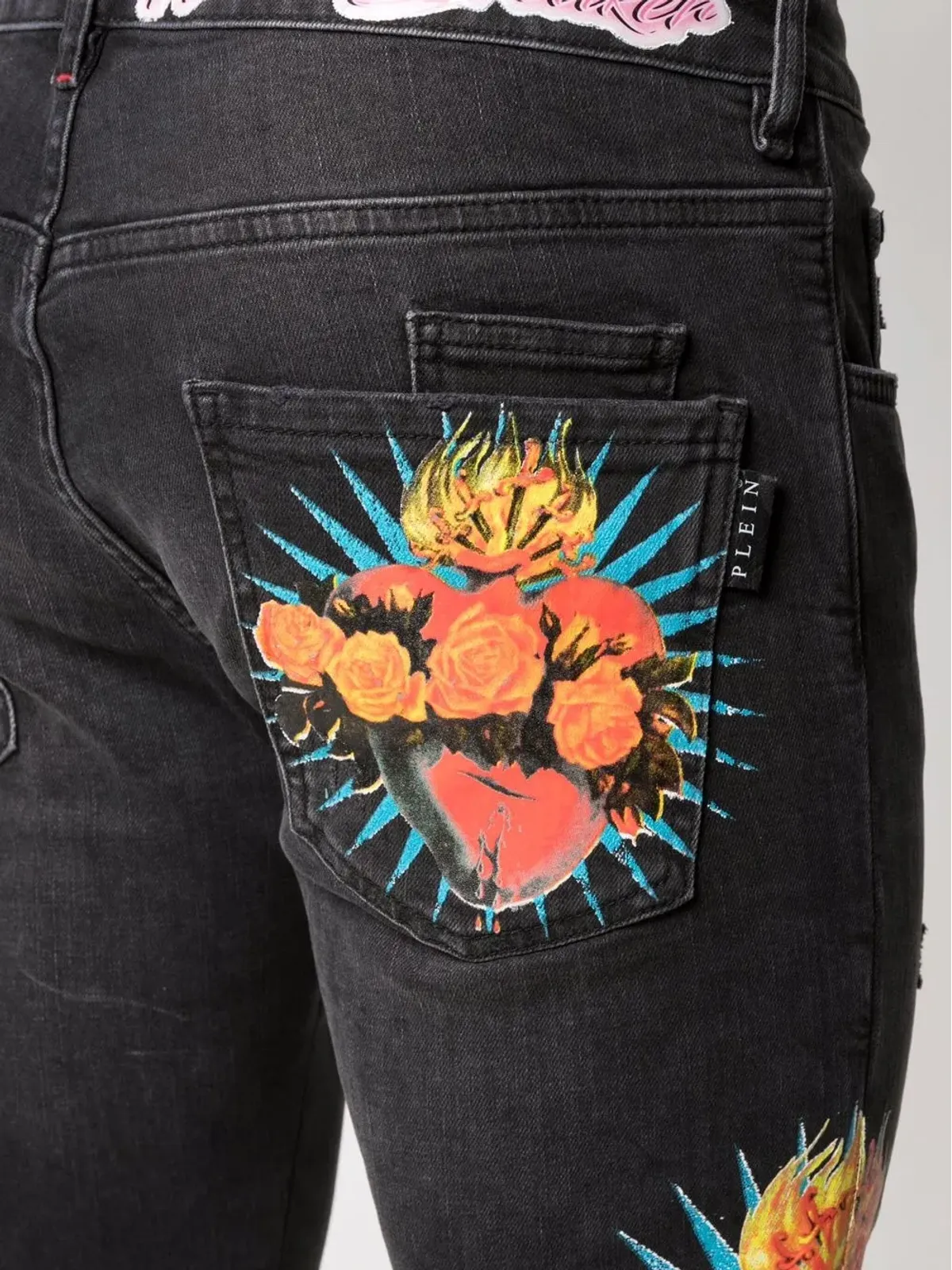 Philipp Plein ストレートジーンズ - 画像5