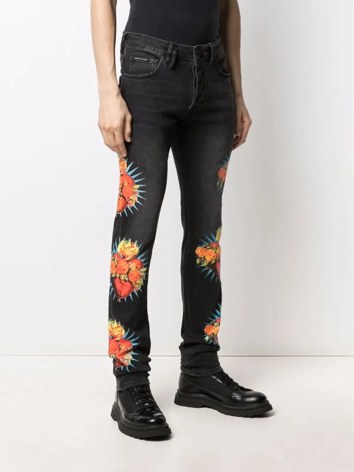 Philipp Plein ストレートジーンズ - 画像3