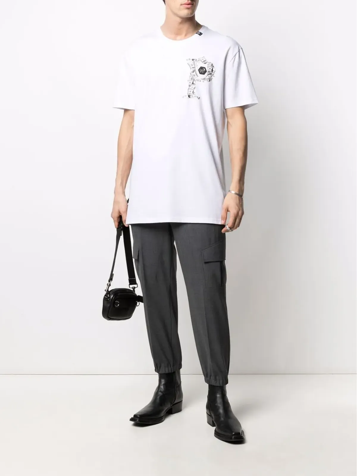 Philipp Plein グラフィックプリント ロゴ Tシャツ - 画像2